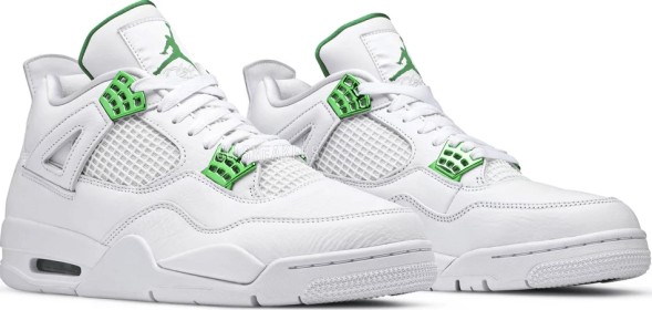 Унисекс кроссовки Nike Air Jordan 4 Retro &amp;#039;Green Metallic&amp;#039;